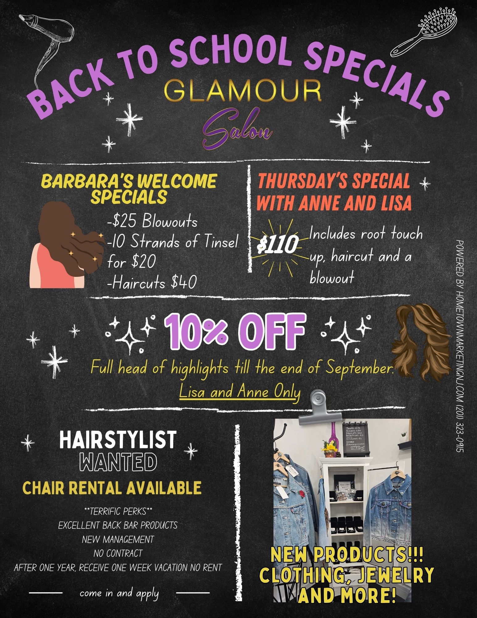 Glamour Salon Back to school 2025 